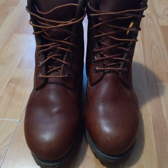 Timberland Mens - RARE- 6 Inch Premium Leather Boots Size 7 (WIDE) (US) main image 5